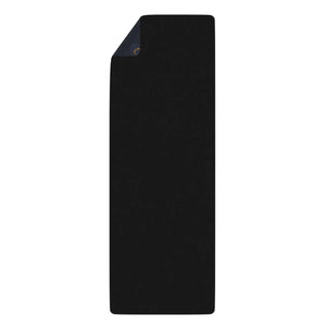 Geometric Rubber Yoga Mat – Navy Blue Pattern - Dipaliz - & Pilates Mats