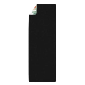 Hearts and Flowers Rubber Yoga Mat - Dipaliz - Exercise & Fitness