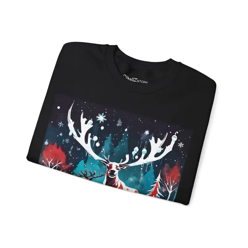 Rudolf Crewneck Sweatshirt Unisex Heavy Blend Christmas Vibes