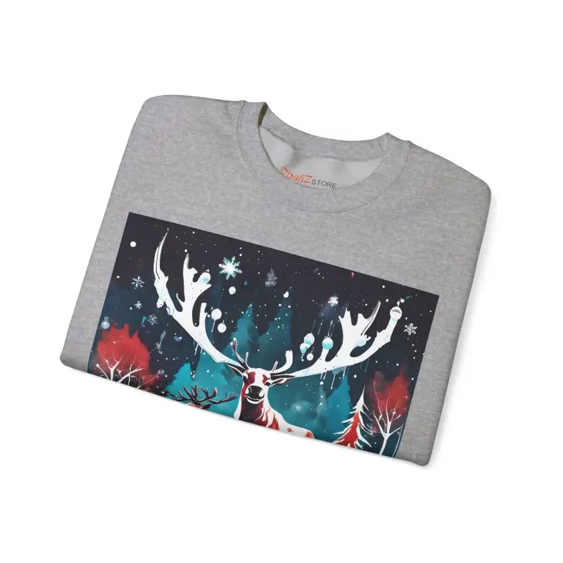 Rudolf Crewneck Sweatshirt Unisex Heavy Blend Christmas Vibes