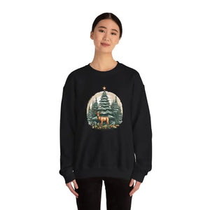 Rudolf Crewneck Sweatshirt Holiday Festive Women’s Fashion Dipaliz - Sweatshirts
