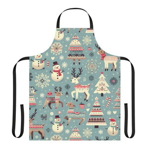 Magical Rudolph Reindeer Apron - Festive Holiday Kitchen - Dipaliz - Aprons
