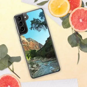 Zion National Park Samsung Case - Rugged Trail Protection - Dipaliz - Galaxy S21 Plus - Mobile Phone Cases