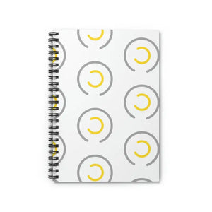 Abstract Circles Spiral Notebook Ruled Line Creative Design Dipaliz - one Size - Notebooks & Notepads