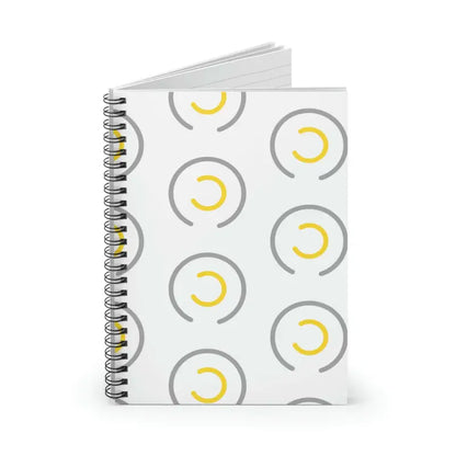 Creativity with Dipaliz Abstract Circles Spiral Notebook - one Size Paper Products