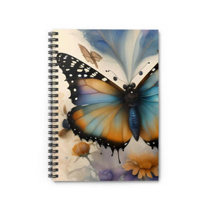 Vibrant Ruled Line Notebook - Rainbow Wings Design - Dipaliz - Notebooks & Notepads
