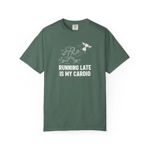 Running Late is my Cardio T-shirt, Funny Runner Graphic Tee - T-shirts