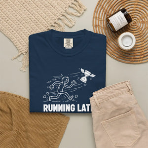 Running Late is my Cardio T-shirt, Funny Runner Graphic Tee - T-shirts