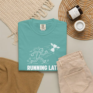 Running Late is my Cardio T-shirt, Funny Runner Graphic Tee - T-shirts