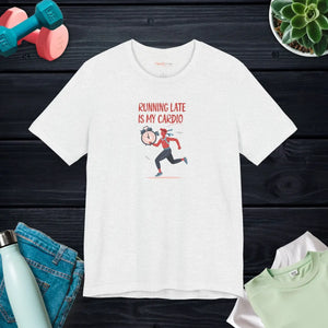 Soft Unisex Jersey Short Sleeve Tee Running Late - Dipaliz - T-shirts