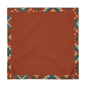 Rust Color Napkin Set - Boho Chic Cloth Napkins - Dipaliz
