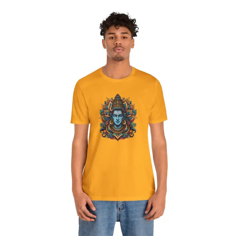 Feel Ultimate Comfort in our Sacred Serenity Unisex Tee - Gold / s T-shirt