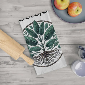Charming Tea Towel - Nature Inspired Kitchen Décor - Dipaliz - White / 28’’ × - Towels