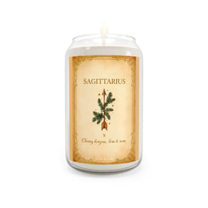 Sagittarius Scented Soy Candle – Zodiac Gift - Dipaliz - Candles