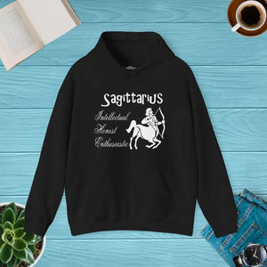 Sagittarius Sign Unisex Heavy Blend™ Hoodie - Dipaliz - Black / s - Hoodies