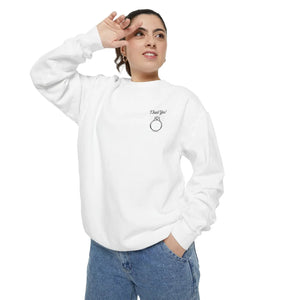 Cozy Unisex Pullover - Wedding Ring Graphic - Dipaliz - Sweatshirts