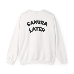 Sakura Bliss Kawaii Graphic T-shirt Soft Cherry Blossom Crewneck Sweatshirt - Sweatshirts - m