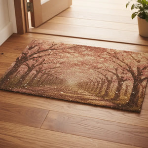 Sakura Tunnel Doormat – Coir Spring Entryway - Dipaliz - Door Mats