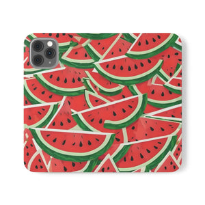 Watermelon Abstract Pattern Samsung Galaxy Flip Cases - Dipaliz - Mobile Phone