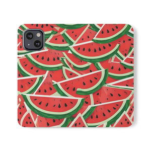 Watermelon Abstract Pattern Samsung Galaxy Flip Cases - Dipaliz - Mobile Phone