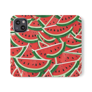 Watermelon Abstract Pattern Samsung Galaxy Flip Cases - Dipaliz - Mobile Phone