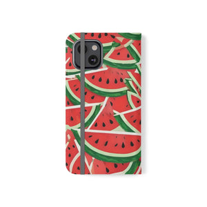 Watermelon Abstract Pattern Samsung Galaxy Flip Cases - Dipaliz - Mobile Phone