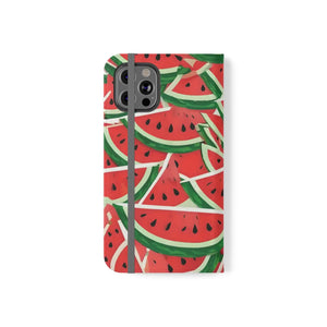 Watermelon Abstract Pattern Samsung Galaxy Flip Cases - Dipaliz - Mobile Phone