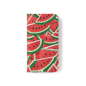 Watermelon Abstract Pattern Samsung Galaxy Flip Cases - Dipaliz - Mobile Phone