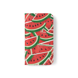 Watermelon Abstract Pattern Samsung Galaxy Flip Cases - Dipaliz - Mobile Phone