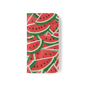 Watermelon Abstract Pattern Samsung Galaxy Flip Cases - Dipaliz - Mobile Phone