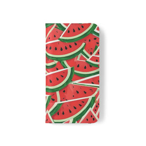 Watermelon Abstract Pattern Samsung Galaxy Flip Cases - Dipaliz - Mobile Phone