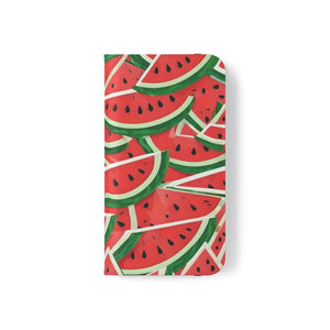 Watermelon Abstract Pattern Samsung Galaxy Flip Cases - Dipaliz - Mobile Phone