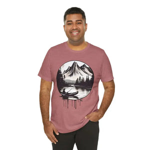 Samurai Canoeing Cotton T-shirt Jersey Short Sleeve - Dipaliz - Heather Mauve / s - T-shirts