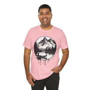 Samurai Canoeing Cotton T-shirt Jersey Short Sleeve - Dipaliz - Pink / s - T-shirts