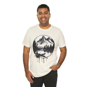 Bold Samurai Canoeing Cotton T-shirt Jersey Short Sleeve - Dipaliz - T-shirts
