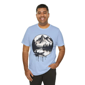 Bold Samurai Canoeing Cotton T-shirt Jersey Short Sleeve - Dipaliz - T-shirts