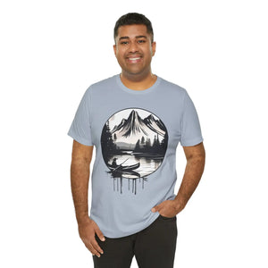 Bold Samurai Canoeing Cotton T-shirt Jersey Short Sleeve - Dipaliz - T-shirts