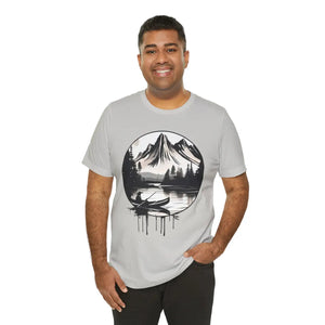 Bold Samurai Canoeing Cotton T-shirt Jersey Short Sleeve - Dipaliz - T-shirts