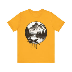 Bold Samurai Canoeing Cotton T-shirt Jersey Short Sleeve - Dipaliz - T-shirts