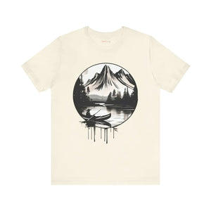 Bold Samurai Canoeing Cotton T-shirt Jersey Short Sleeve - Dipaliz - T-shirts