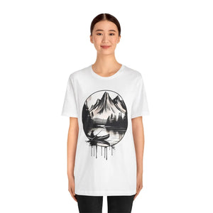 Bold Samurai Canoeing Cotton T-shirt Jersey Short Sleeve - Dipaliz - T-shirts