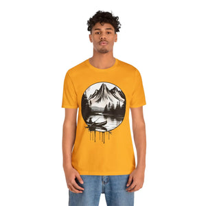 Bold Samurai Canoeing Cotton T-shirt Jersey Short Sleeve - Dipaliz - T-shirts