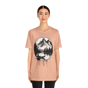 Bold Samurai Canoeing Cotton T-shirt Jersey Short Sleeve - Dipaliz - T-shirts