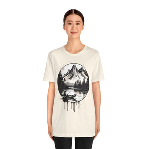 Bold Samurai Canoeing Cotton T-shirt Jersey Short Sleeve - Dipaliz - T-shirts
