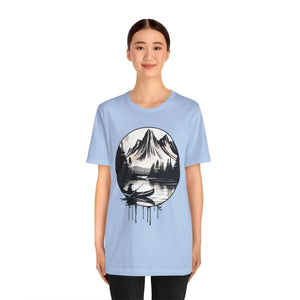 Bold Samurai Canoeing Cotton T-shirt Jersey Short Sleeve - Dipaliz - T-shirts