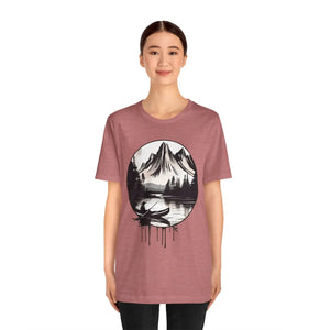 Bold Samurai Canoeing Cotton T-shirt Jersey Short Sleeve - Dipaliz - T-shirts