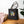 Kawaii Samurai Cat Canvas Tote - Cotton Warrior Bag - Dipaliz - Bags
