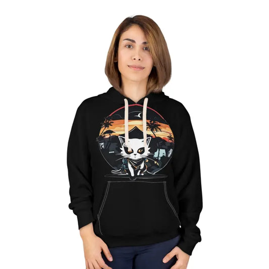 Samurai Style Unisex Pullover Hoodie for Fashion Ninjas - s All Over Prints