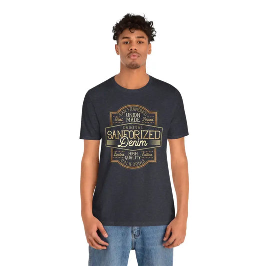 Get Cozy with San Fran Unisex Jersey Short Sleeve Tee - Heather Navy / s T-shirt