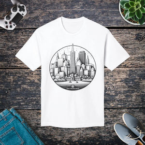 San Francisco City Skyline Cotton Tee - Urban Style - Dipaliz - T-shirts